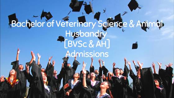 Bachelor of Veterinary Science [BVSc] Bachelor of Veterinary Science and  Animal Husbandry [BVSc & AH] – The Veterinary Medicine