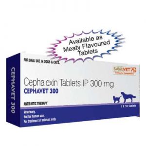 Cephavet 300, 600 mg Tablets