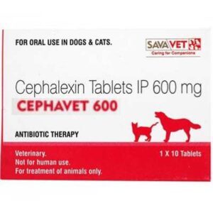 Cephavet 300, 600 mg Tablets