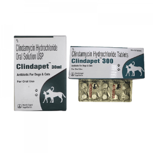 Clindapet 150 300 600 mg Tablets & Solution