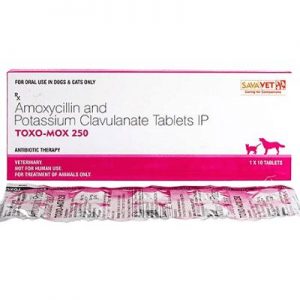 Toxo-Mox 250 mg 500 mg tablets