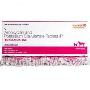 Toxo-Mox 250 mg 500 mg tablets