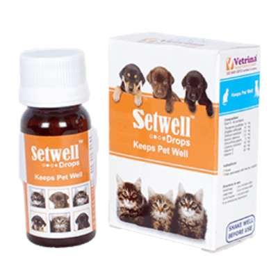 Setwell Syrup Drops The Veterinary Medicine