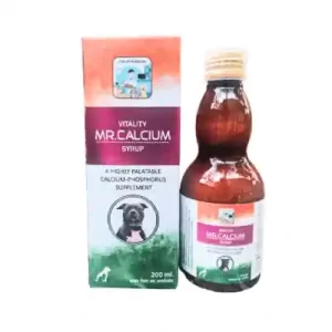 Vitality Mr Calcium Syrup supplement dogs cats