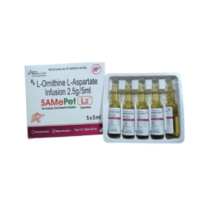 samepet-l2-injection-l-ornithine-l-aspartate-dogs-cats-dose