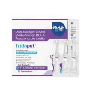 tridapet-otic-suspension-mometasone-marbofloxacin-posaconazole-dogs